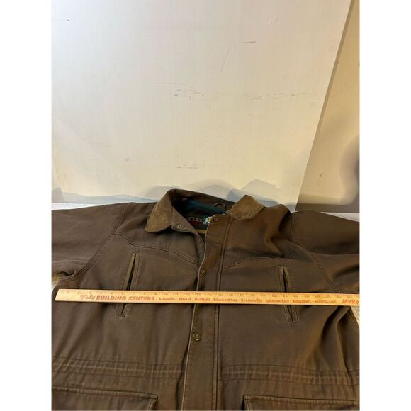 Cabela men’s 2xl blanket lined coat cargo pockets blanket lined rn#56835 - Picture 7 of 9